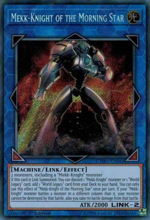 Mekk-Knight of the Morning Star (CYHO-EN045) - Cybernetic Horizon Unlimited