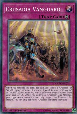 Crusadia Vanguard (CYHO-EN071) - Cybernetic Horizon 1st Edition