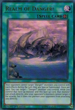 Realm of Danger! (CYHO-EN086) - Cybernetic Horizon 1st Edition