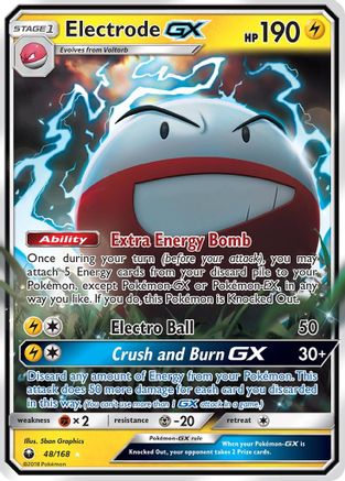 Electrode-GX 48/168 - Celestial Storm Holofoil