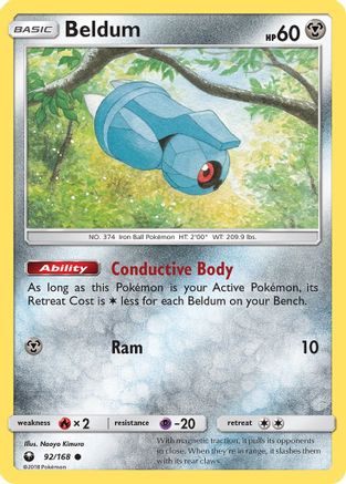 Beldum (92) 92/168 - SM  Celestial Storm