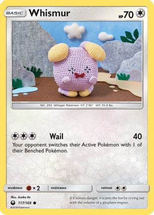 Whismur 117/168 - Celestial Storm Reverse Holofoil