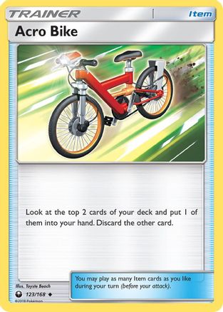 Acro Bike 123/168 - SM  Celestial Storm