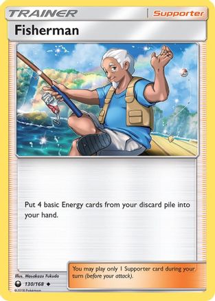 Fisherman 130/168 - Celestial Storm Reverse Holofoil