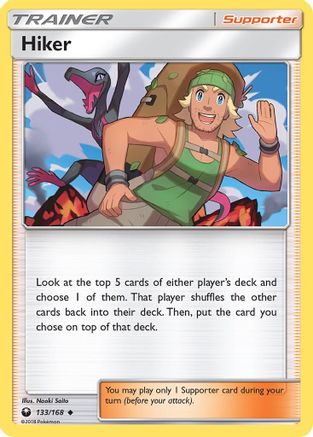 Hiker 133/168 - Celestial Storm Reverse Holofoil