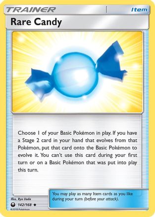 Rare Candy 142/168 - SM  Celestial Storm Reverse Holofoil