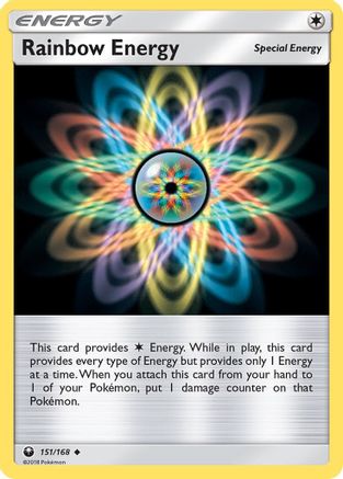 Rainbow Energy 151/168 - Celestial Storm Reverse Holofoil