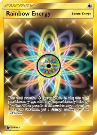 Rainbow Energy 183/168 - Celestial Storm Holofoil