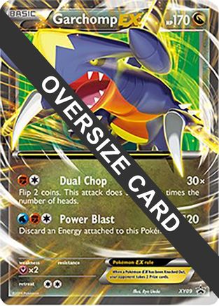 Garchomp EX - XY09 (XY Black Star Promo) XY09 - Jumbo Cards Holofoil