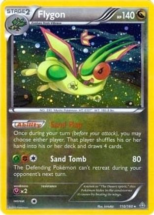 Flygon - 110/160 (Cosmos Holo) 110 - Blister Exclusives Holofoil