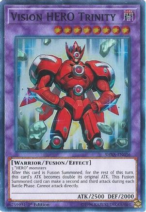 Vision HERO Trinity (SHVA-EN036) - Shadows in Valhalla 1st Edition