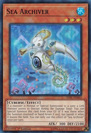 Sea Archiver (SDPL-EN003) - Structure Deck: Powercode Link 1st Edition