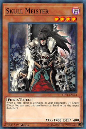 Skull Meister (SDPL-EN013) - Structure Deck: Powercode Link 1st Edition