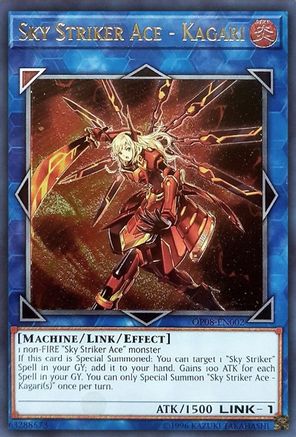 Sky Striker Ace - Kagari (UTR) (OP08-EN002) - OTS Tournament Pack 8 Unlimited