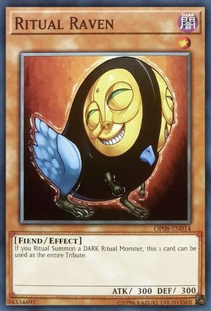 Ritual Raven (OP08-EN014) - OTS Tournament Pack 8 Unlimited
