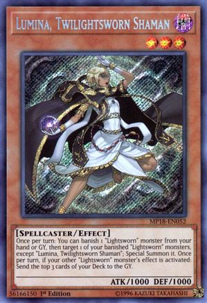 Lumina, Twilightsworn Shaman (MP18-EN052) - 2018 Mega-Tins Mega Pack 1st Edition