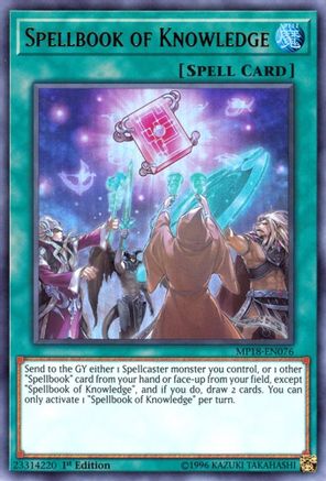 Spellbook of Knowledge (MP18-EN076) - 2018 Mega-Tins Mega Pack 1st Edition