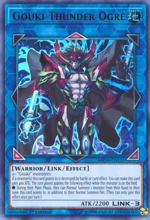 Gouki Thunder Ogre (MP18-EN133) - 2018 Mega-Tins Mega Pack 1st Edition