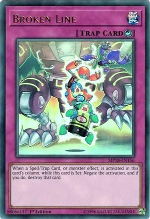 Broken Line (MP18-EN156) - 2018 Mega-Tins Mega Pack 1st Edition