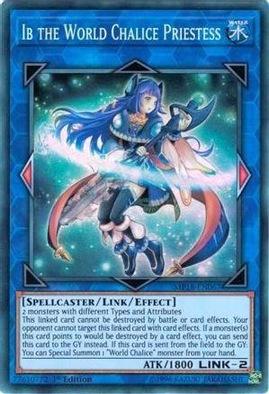 Ib the World Chalice Priestess (MP18-EN067) - 2018 Mega-Tins Mega Pack 1st Edition