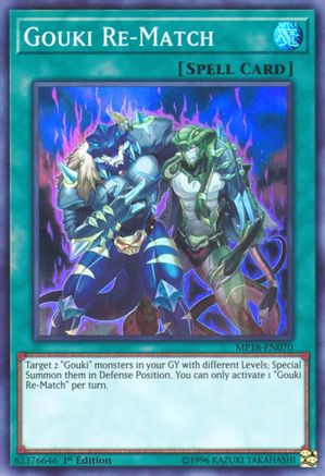 Gouki Re-Match (MP18-EN070) - 2018 Mega-Tins Mega Pack 1st Edition