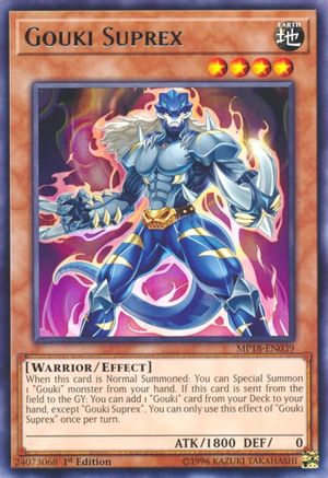 Gouki Suprex (MP18-EN039) - 2018 Mega-Tins Mega Pack 1st Edition