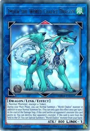 Imduk the World Chalice Dragon (MP18-EN066) - 2018 Mega-Tins Mega Pack 1st Edition