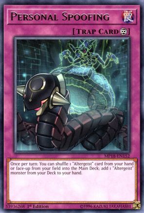Personal Spoofing (MP18-EN152) - 2018 Mega-Tins Mega Pack 1st Edition