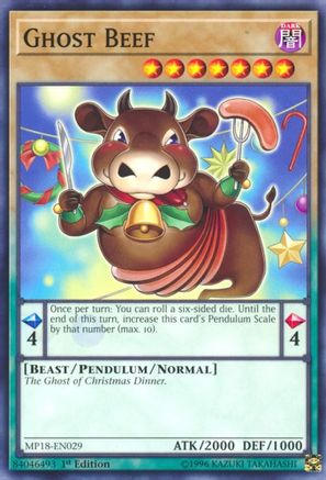 Ghost Beef (MP18-EN029) - 2018 Mega-Tins Mega Pack 1st Edition