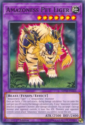 Amazoness Pet Liger - MP18-EN166 - 2018 Mega-Tins Mega Pack 1st Edition