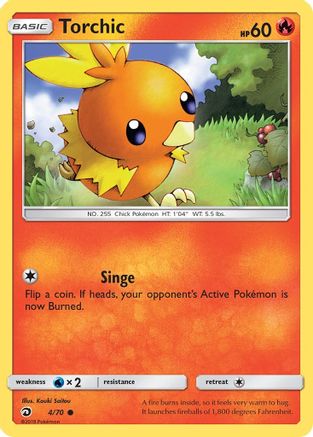 Torchic 4/70 - Dragon Majesty