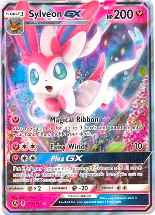 Sylveon-GX 92a/145 - Guardians Rising Holofoil