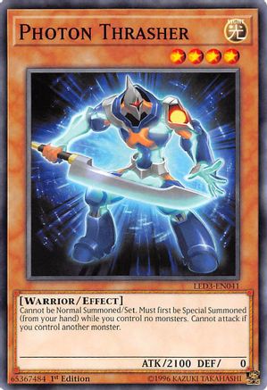 Photon Thrasher (LED3-EN041) - Legendary Duelists: White Dragon Abyss 1st Edition