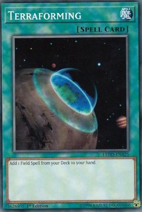 Terraforming (LEHD-ENA25) - Legendary Hero Decks 1st Edition