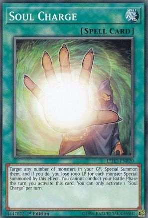 Soul Charge (LEHD-ENB20) - Legendary Hero Decks 1st Edition