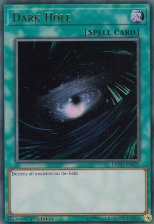 Dark Hole (UR) (LEHD-ENB21) - Legendary Hero Decks 1st Edition