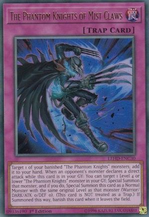 The Phantom Knights of Mist Claws (LEHD-ENC30) - Legendary Hero Decks 1st Edition