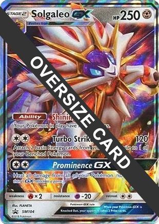 Solgaleo GX - SM104 SM104 - Jumbo Cards Holofoil