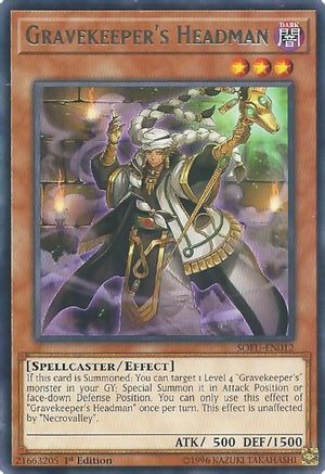 Gravekeeper's Headman (SOFU-EN012) - Soul Fusion Unlimited