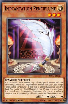 Impcantation Penciplume (SOFU-EN023) - Soul Fusion Unlimited