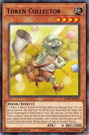 Token Collector (SOFU-PT031) - Soul Fusion 1st Edition Portuguese