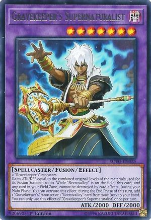 Gravekeeper's Supernaturalist (SOFU-EN035) - Soul Fusion Unlimited