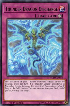 Thunder Dragon Discharge (SOFU-EN073) - Soul Fusion Unlimited