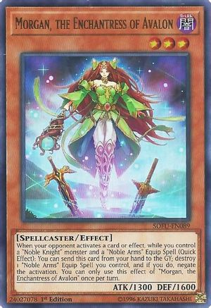 Morgan, the Enchantress of Avalon (SOFU-EN089) - Soul Fusion 1st Edition