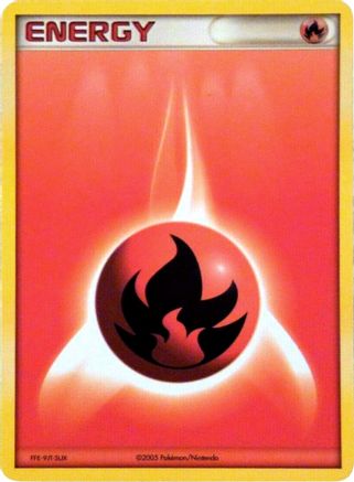 Fire Energy (2005 Unnumbered) - League & Championship Cards