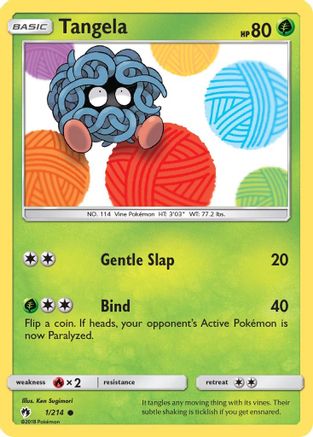 Tangela 1/214 - SM  Lost Thunder