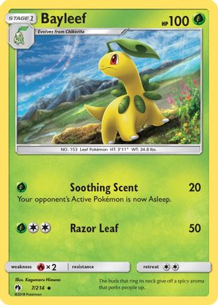 Bayleef 7/214 - Lost Thunder