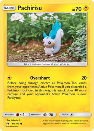 Pachirisu 80/214 - Lost Thunder