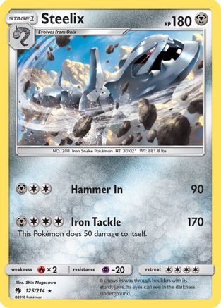 Steelix 125/214 - Lost Thunder