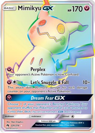 Mimikyu-GX 226/214 - Lost Thunder Holofoil